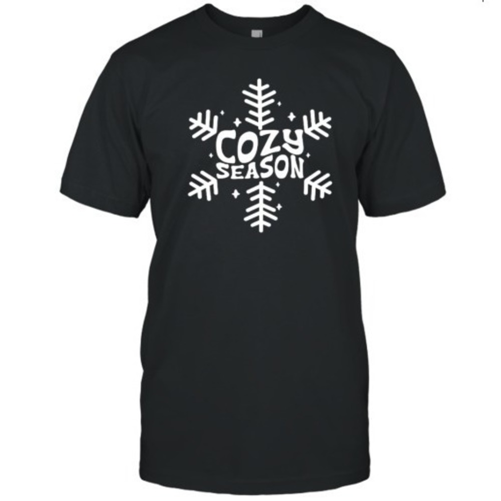 Cozy Season Snowflake Teacher T-Shirt